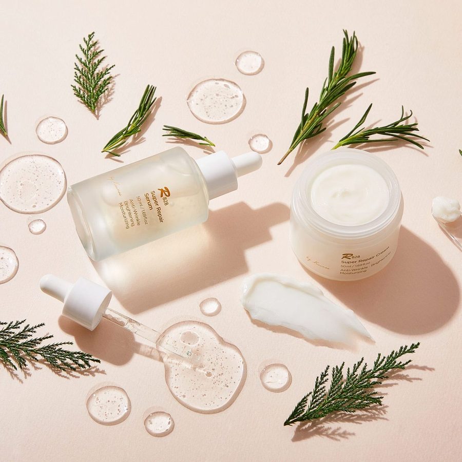 R828 Super Repair Duo Set — serum and cream